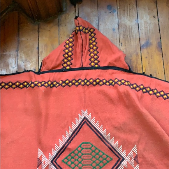Native American/Southwest Embroidered Cape - Picture 5 of 8